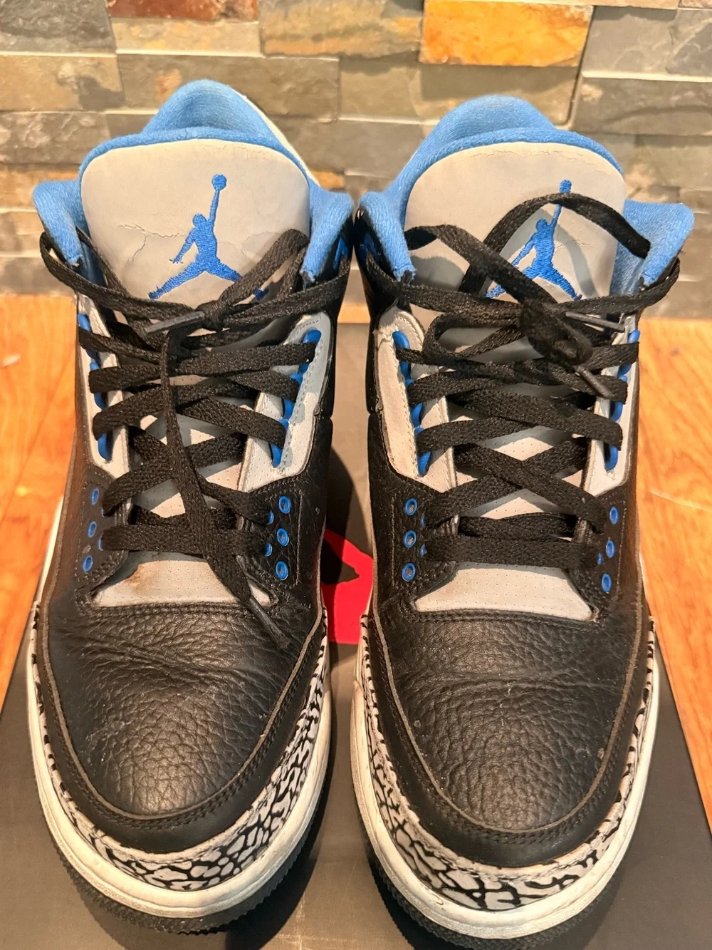 Retro Air Jordan 3-Sport Blue (2014)
